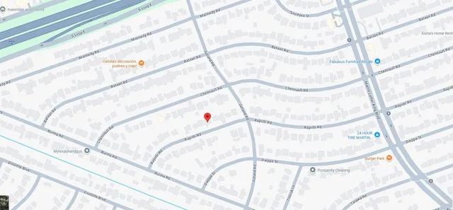 a view of a building with a swimming pool