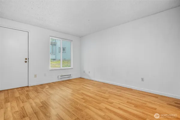 wooden floor in an empty room