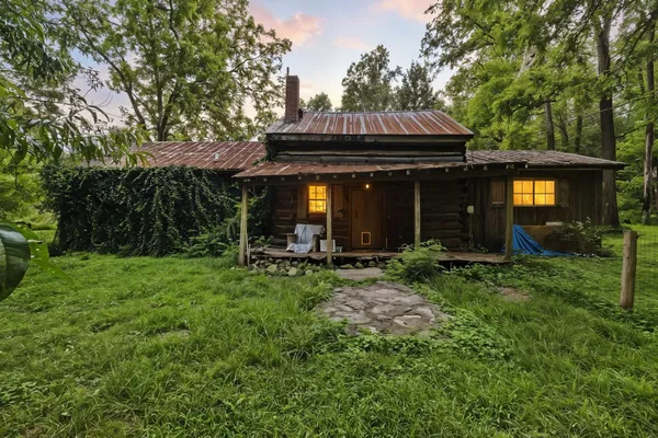 a view of outdoor space and yard