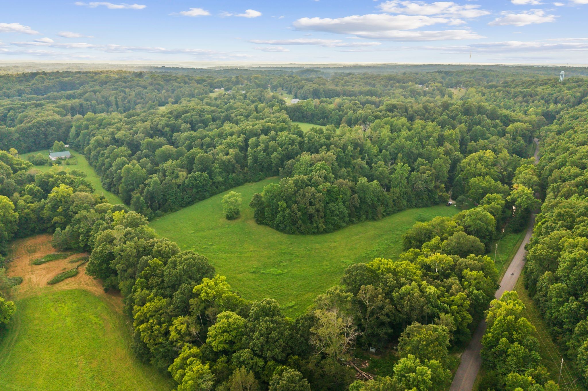 1150 Bell Hollow Road Vanleer, TN 37181 - Photo 12 of 32 an aerial view of residential houses with outdoor space and trees