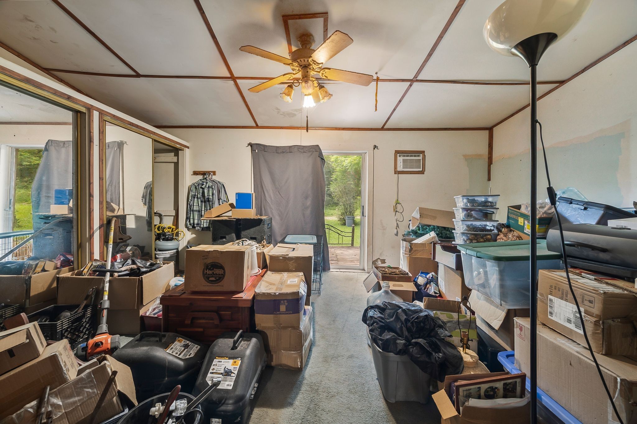 1150 Bell Hollow Road Vanleer, TN 37181 - Photo 19 of 32 a room with gym equipment and a large window