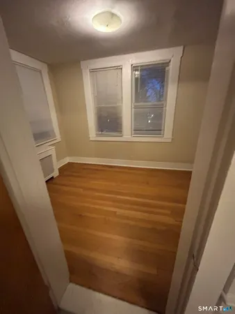 a view of an entryway door