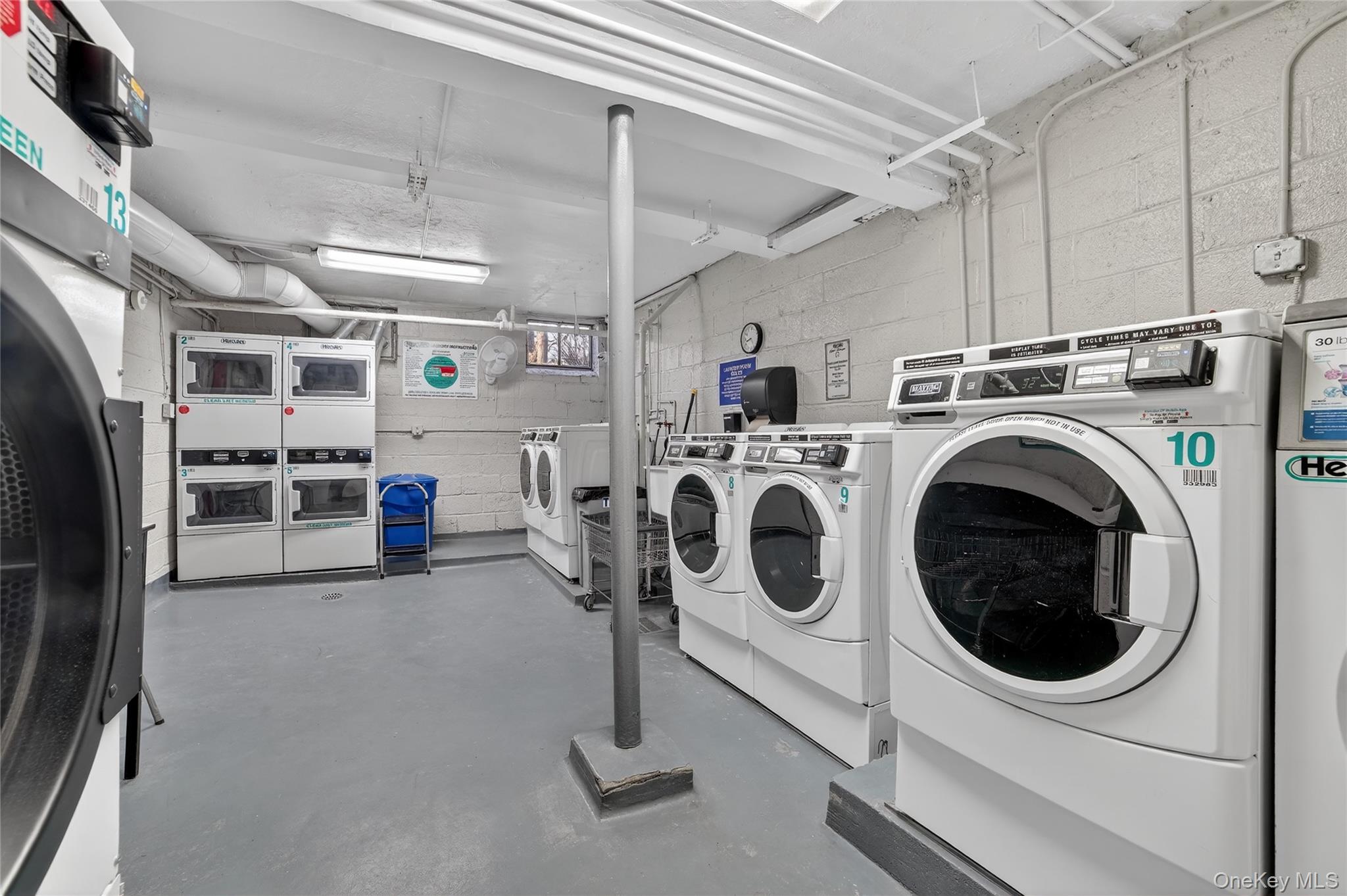 2 S Road, Unit 2P Harrison, NY 10528 - Photo 25 of 35 a view of a storage and utility room with washer and dryer