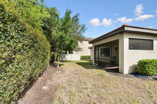a house with trees in the background