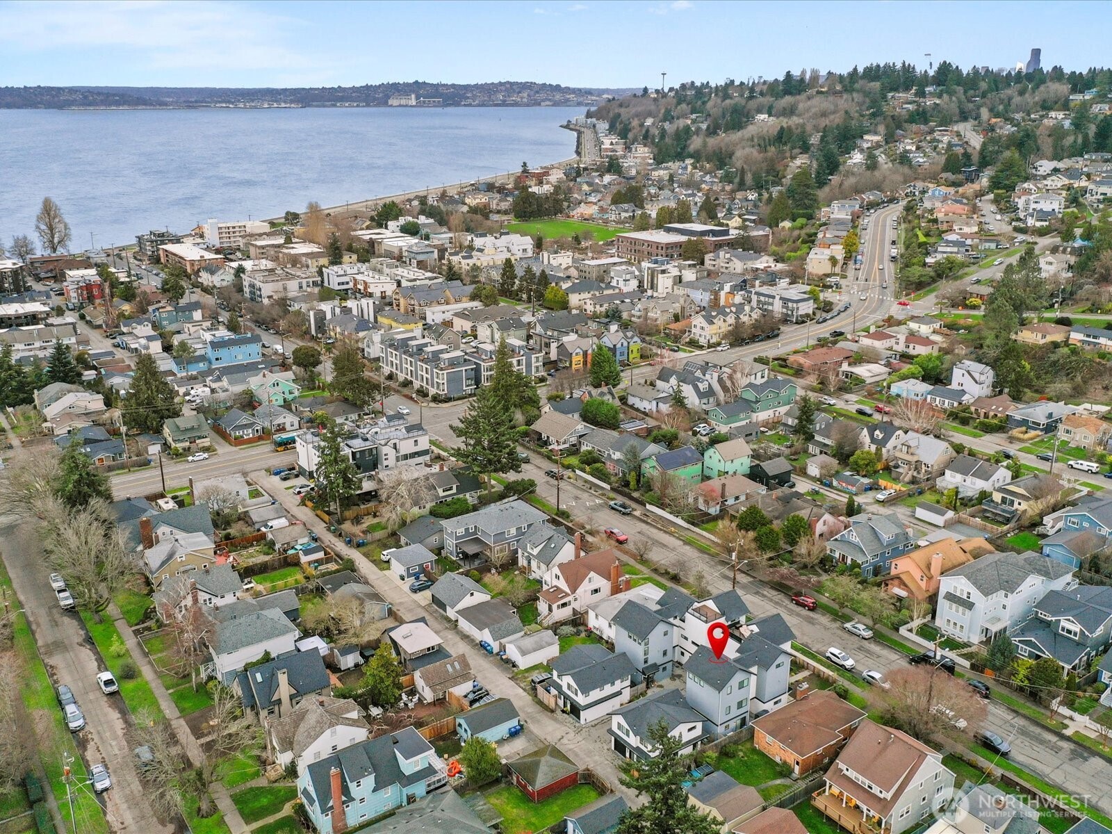 3239 61st Avenue Southwest, Unit B Seattle, WA 98116 - Photo 27 of 30 an aerial view of multiple house