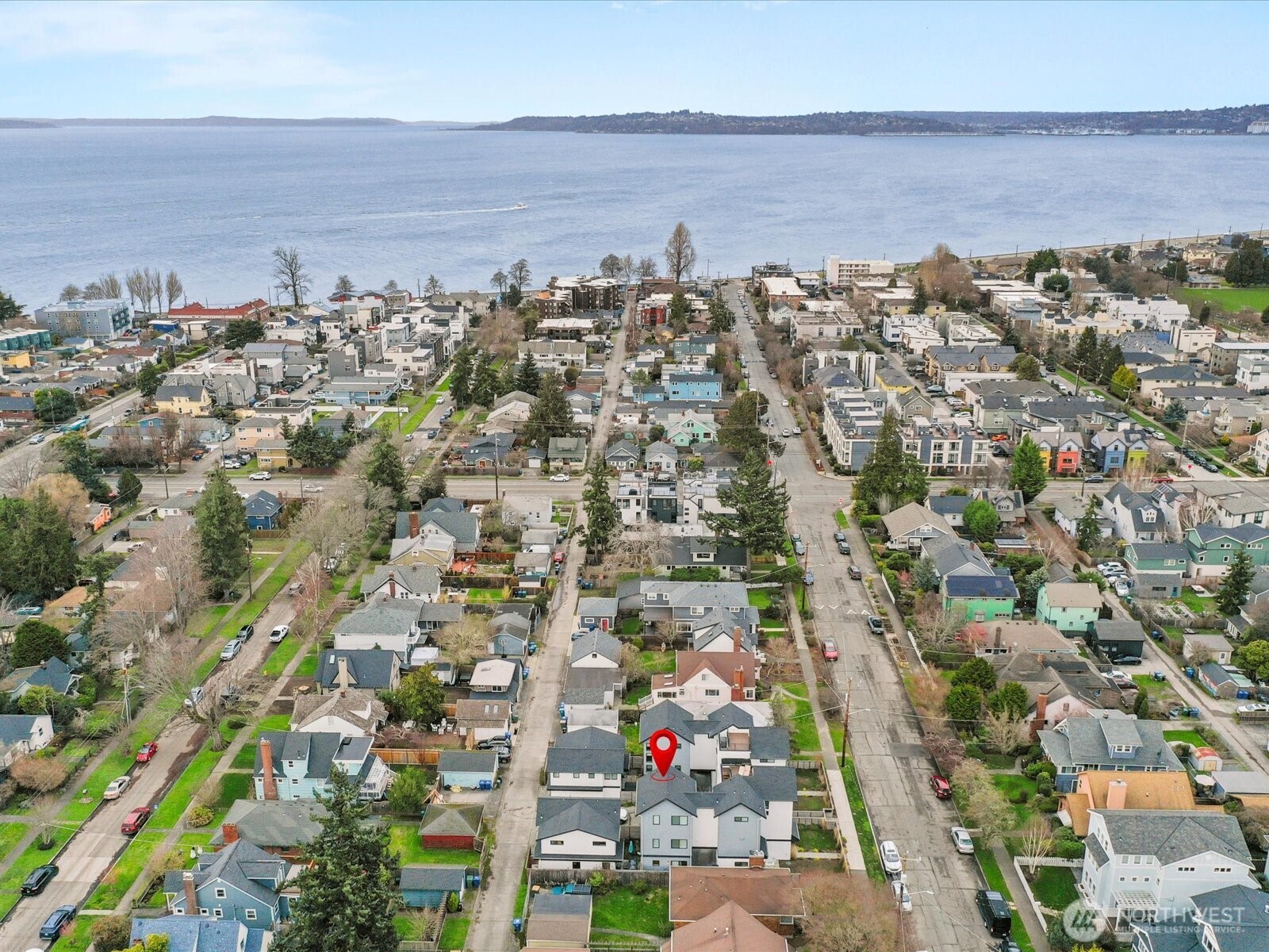 3239 61st Avenue Southwest, Unit B Seattle, WA 98116 - Photo 30 of 30 an aerial view of multiple house