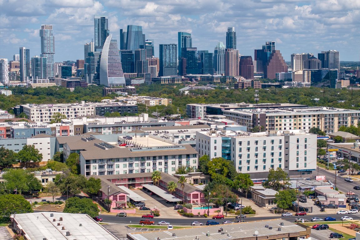 1422 Collier Street, Unit 105 Austin, TX 78704 - Photo 23 of 27 a picture of city view