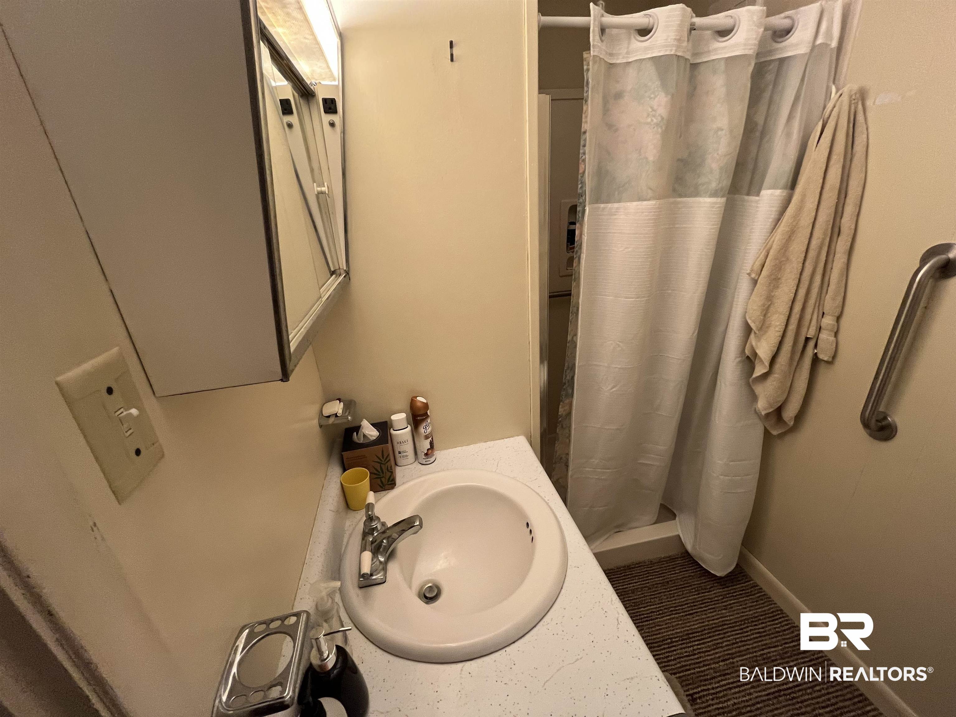 315 Dawkins Road Brewton, AL 36426 - Photo 15 of 19 Bathroom with a stall shower and vanity