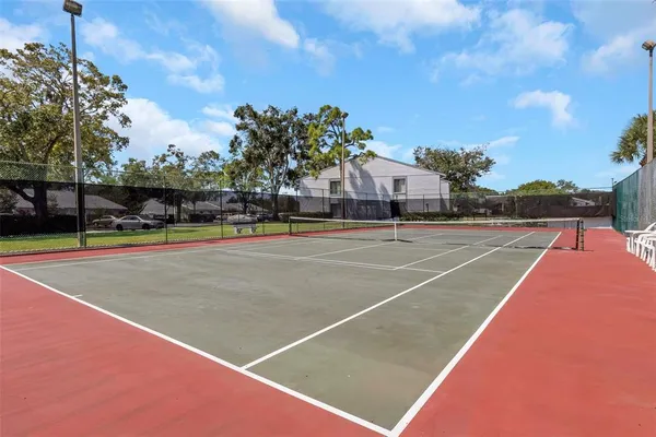 a view of a tennis court