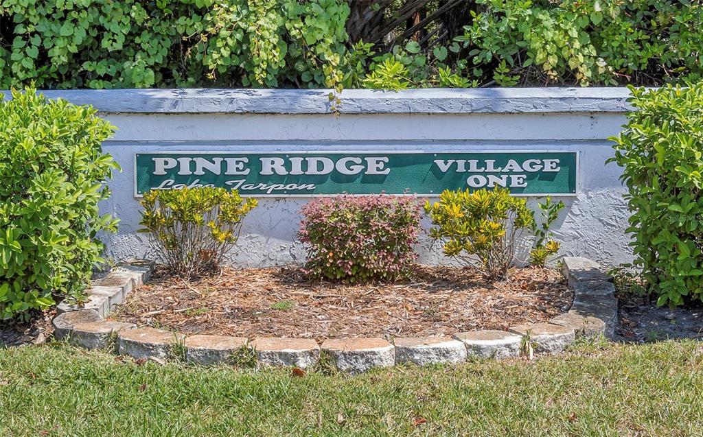 1344 Pine Ridge Circle East, Unit D2 Tarpon Springs, FL 34688 - Photo 35 of 44 a sign on the side of a building