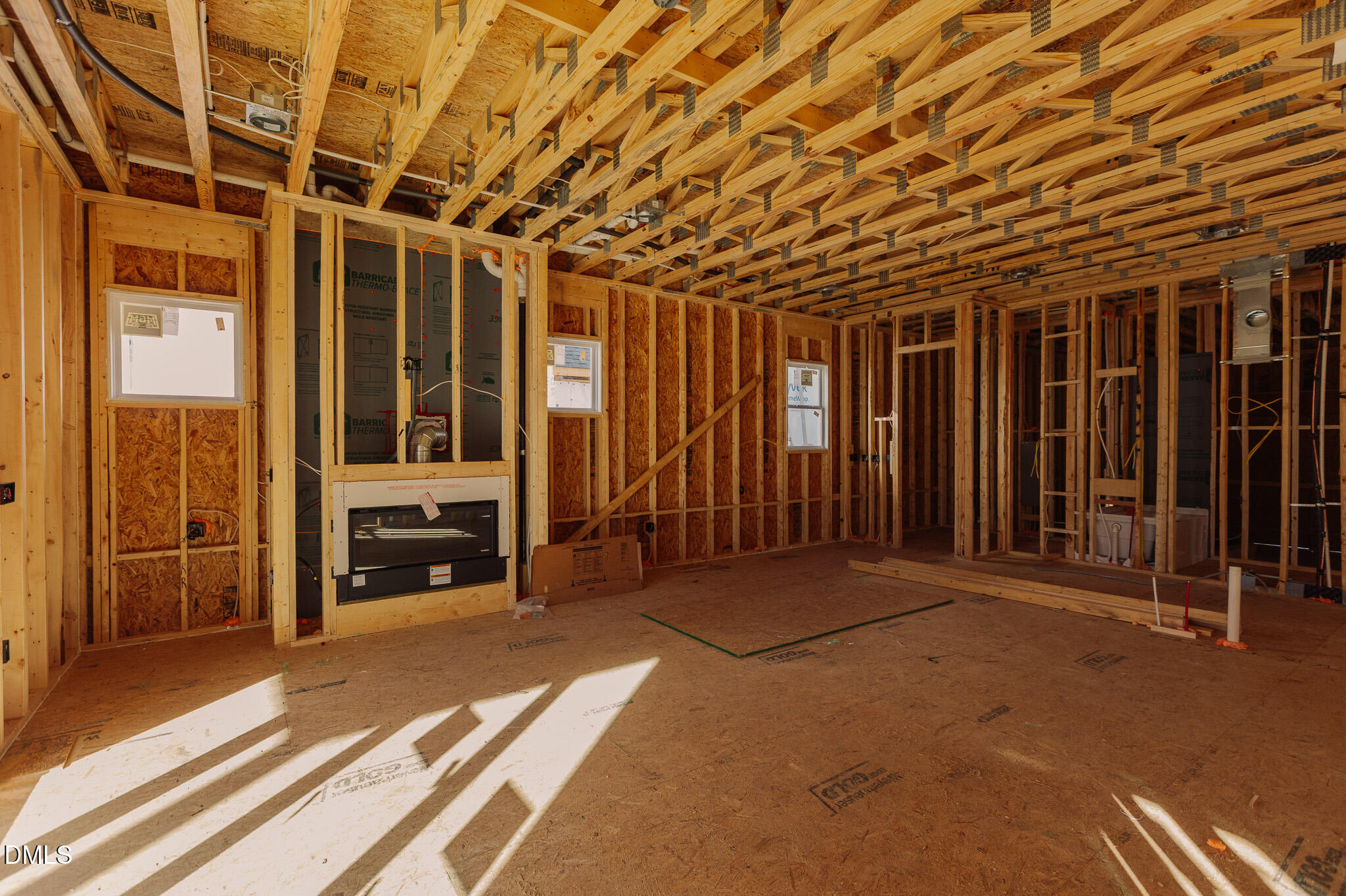 1005 Addison Place Raleigh, NC 27610 - Photo 5 of 47 a view of an empty room with a door