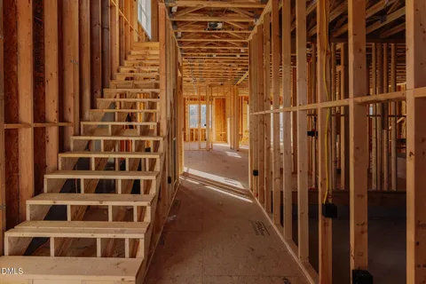 a view of a walk in closet