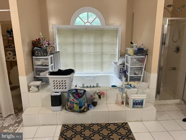 a view of a entryway with seating space