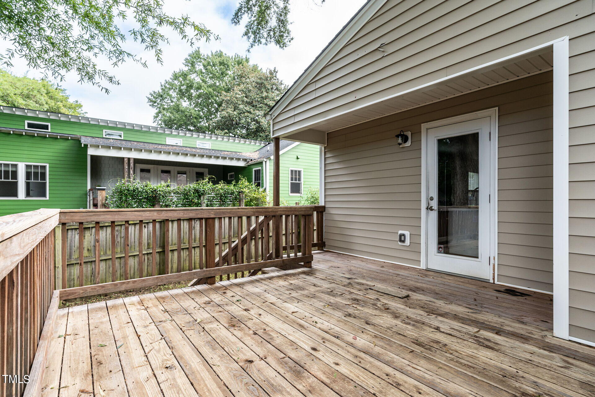 116 Plainview Avenue Raleigh, NC 27604 - Photo 29 of 35 a view of a wooden deck