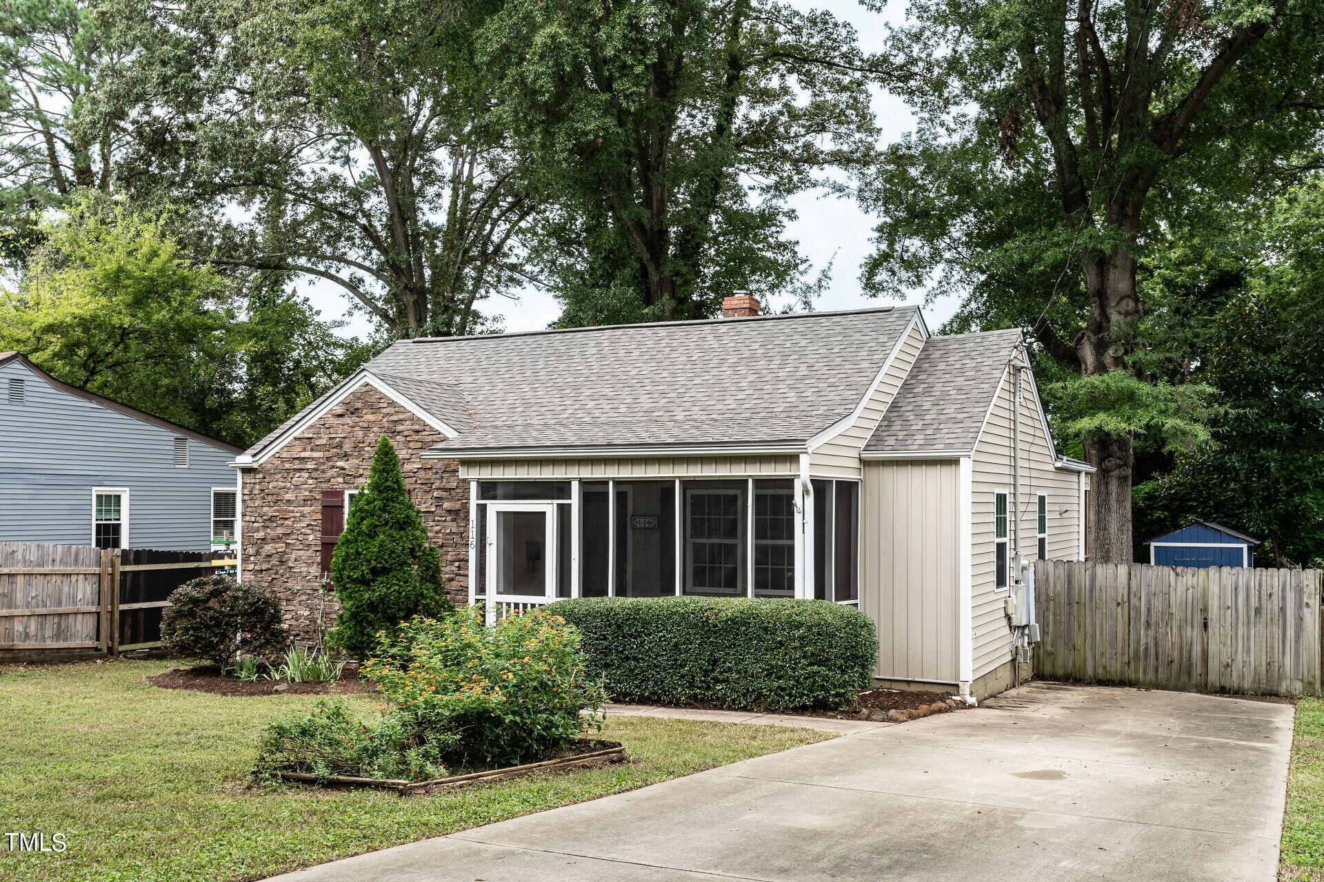 116 Plainview Avenue Raleigh, NC 27604 - Photo 2 of 35 a view of a house with garden and yard