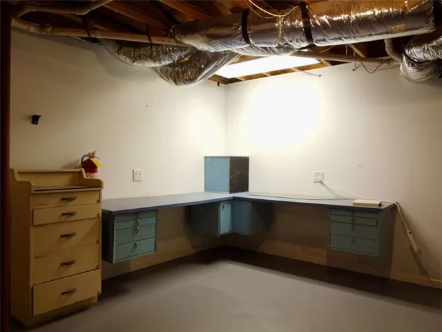 a black and white photo of a mirror