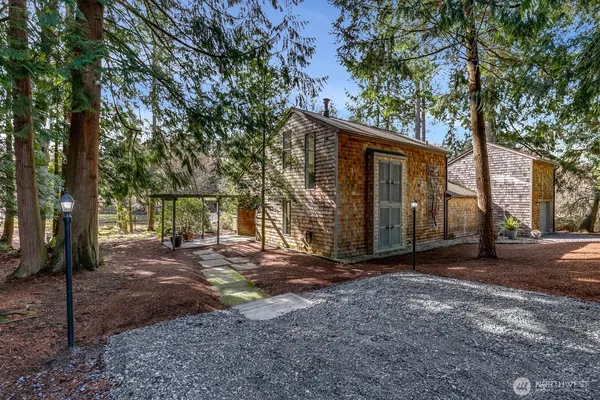 a view of outdoor space with trees