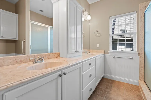 a bathroom with a toilet and a sink