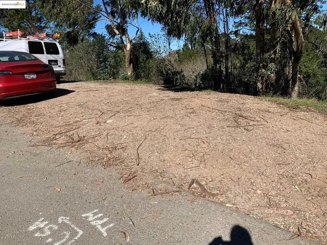 a view of car parked on street