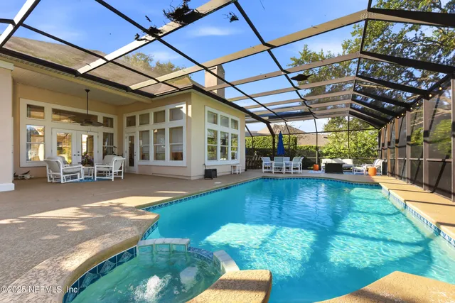 a view of a tennis court