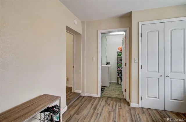 wooden floor in a gallery
