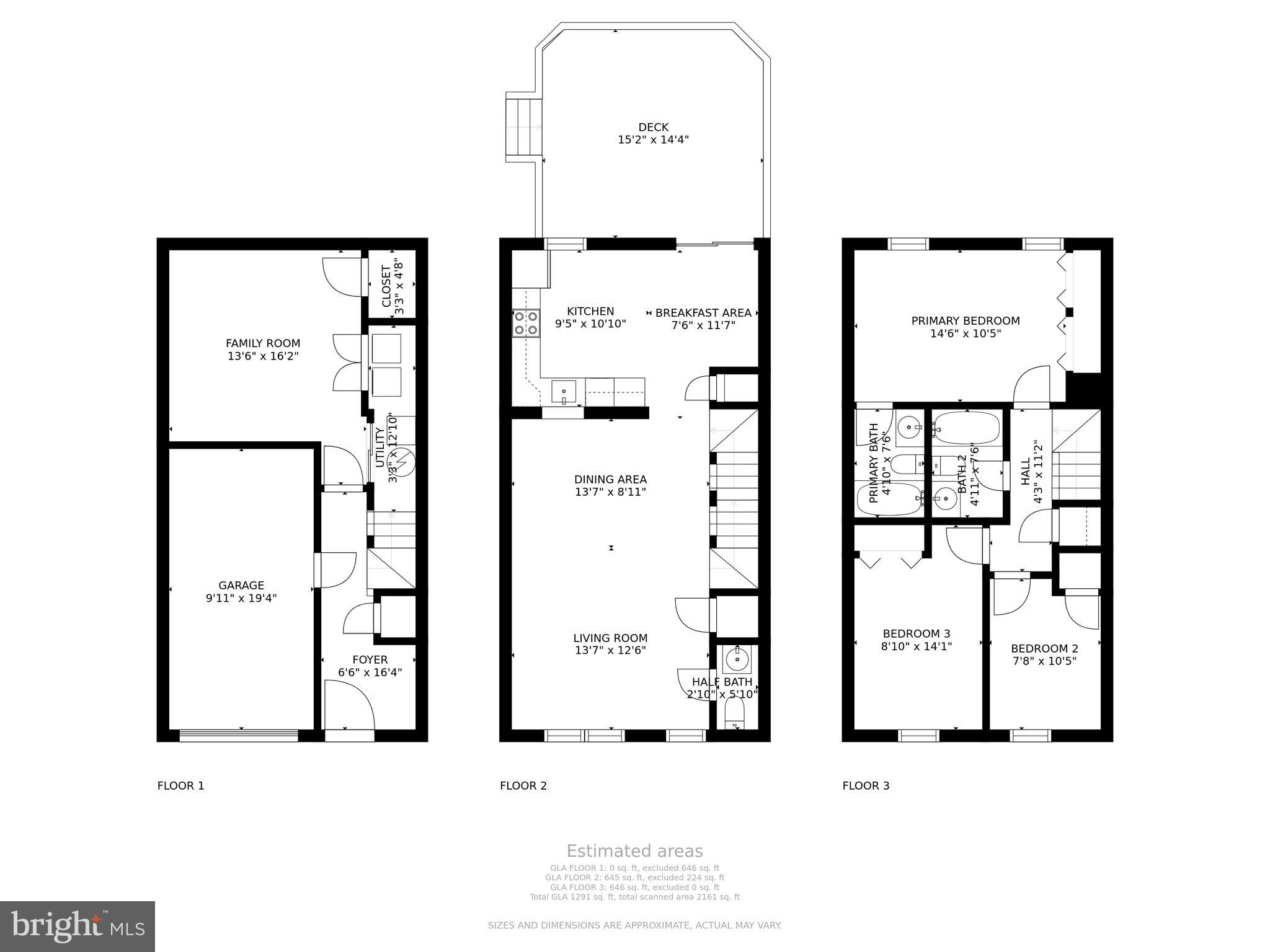 1128 Ingate Road Baltimore, MD 21227 - Photo 39 of 39 Floor Plan: All Levels