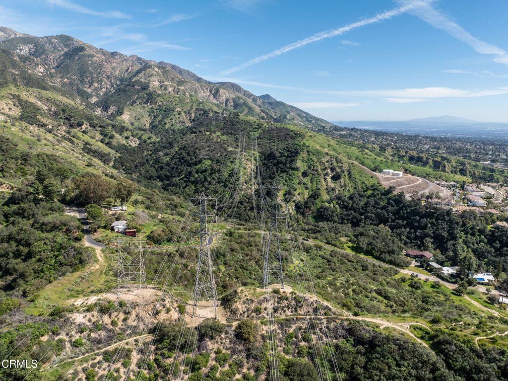 4700 Rising Hill Road Altadena, CA 91001 - Photo 13 of 35 a view of a city with mountains in the background
