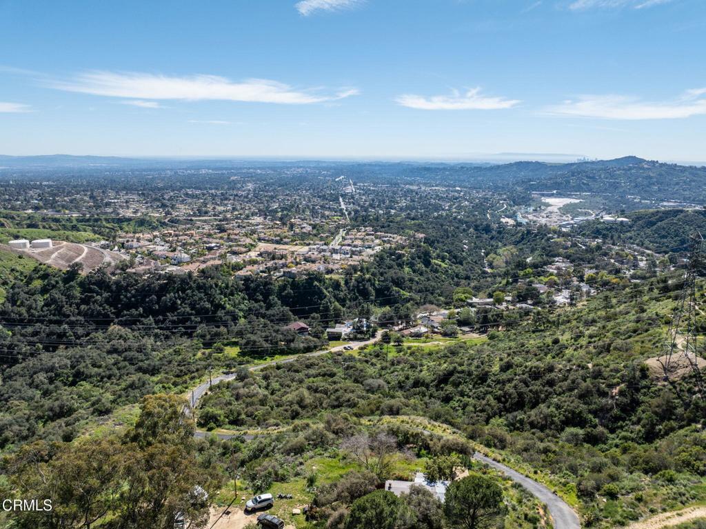 4700 Rising Hill Road Altadena, CA 91001 - Photo 14 of 35 an aerial view of houses covered in trees