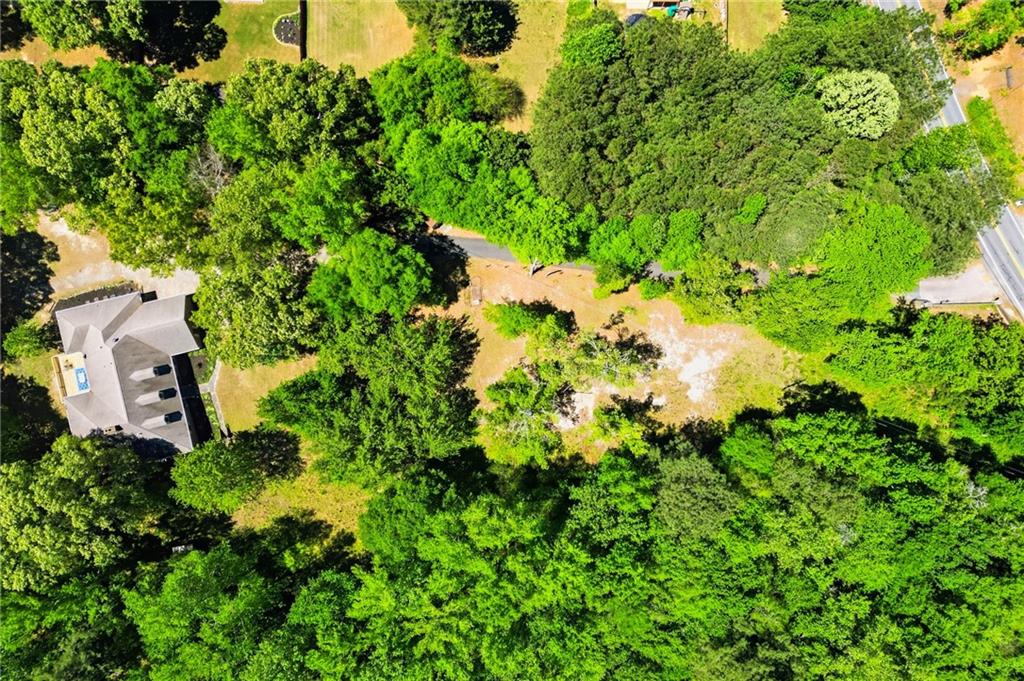 2737 John Petree Road Powder Springs, GA 30127 - Photo 53 of 55 an aerial view of a house with a yard