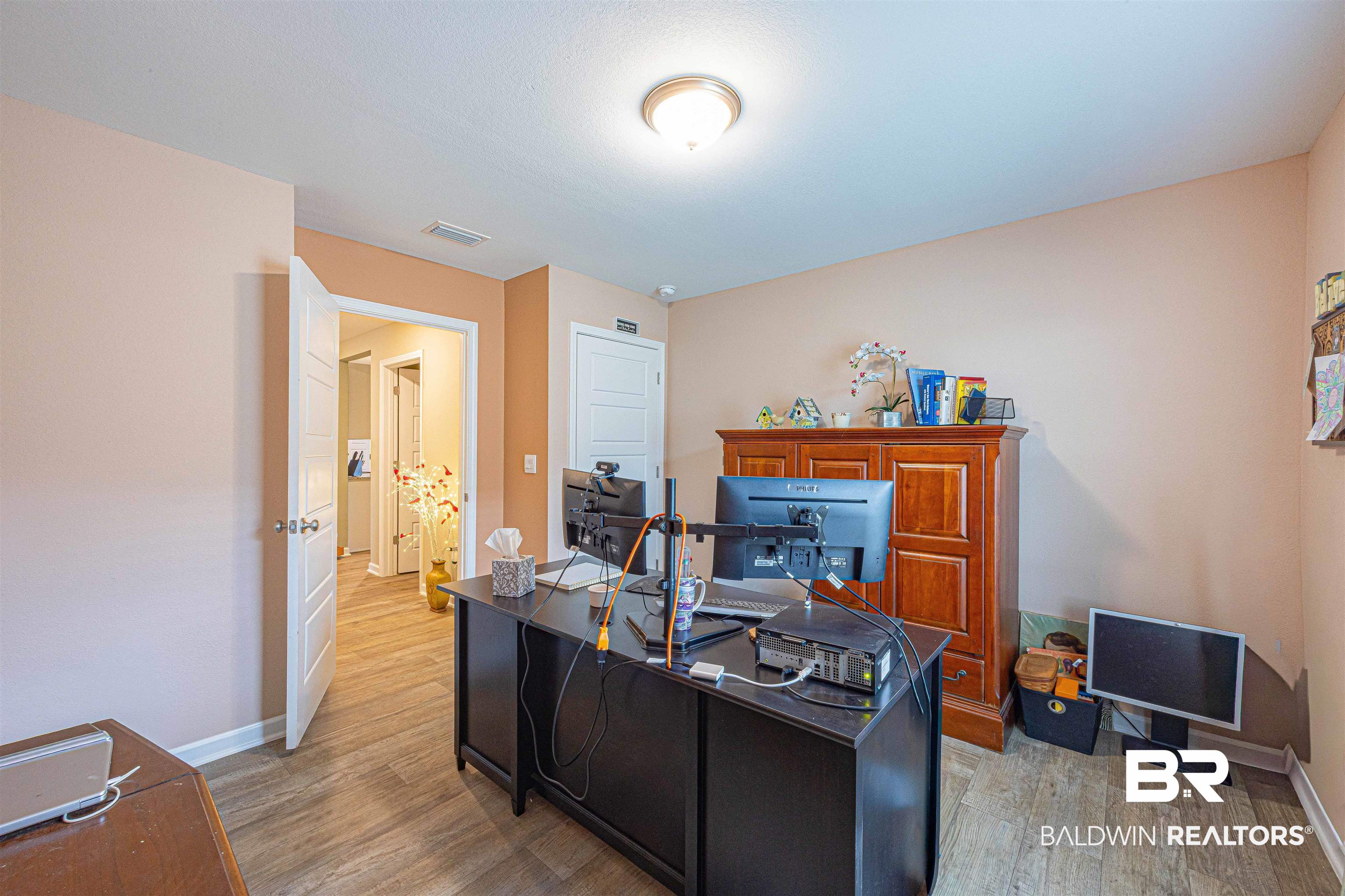 14843 Forsythia Loop Silverhill, AL 36576 - Photo 37 of 51 Office featuring light wood-type flooring and baseboards