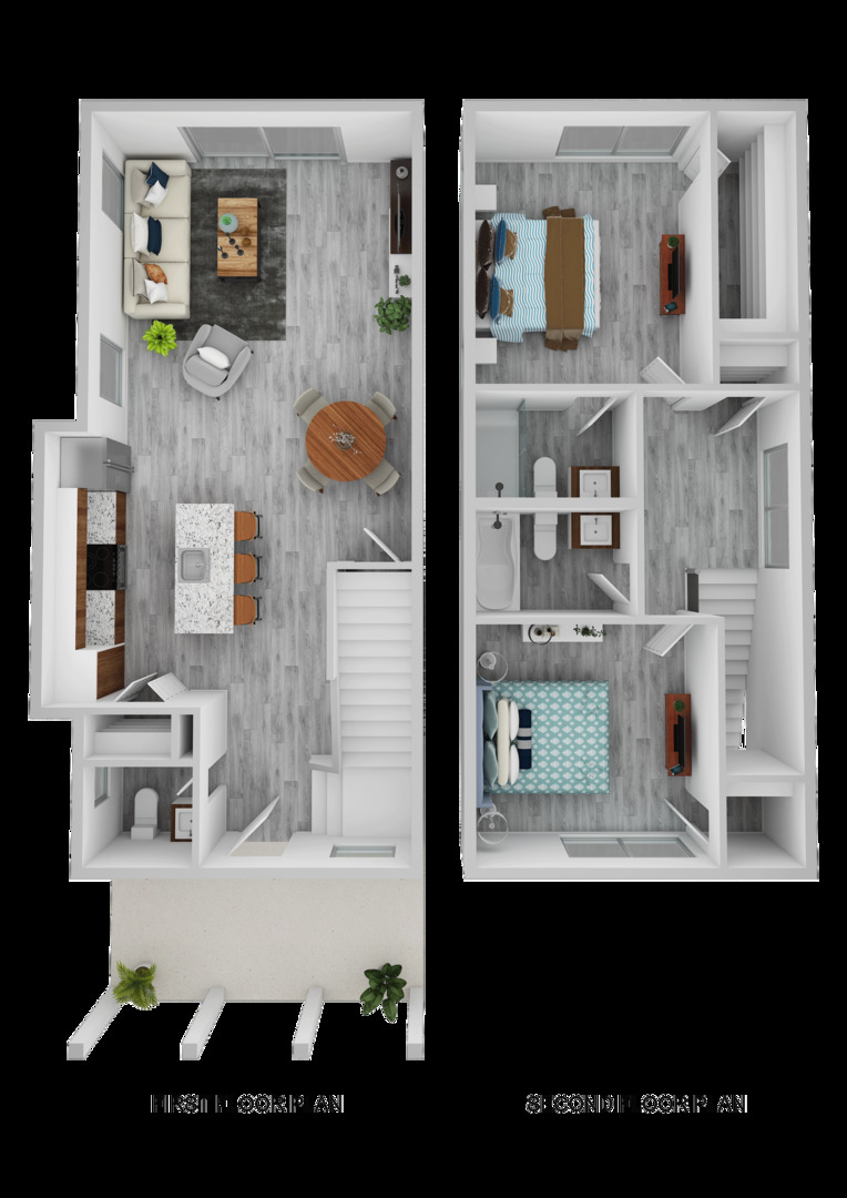 100 Great Loop E Drive, Unit 52 Ottawa, IL 61350 - Photo 2 of 13 a view of living room with furniture and lamp