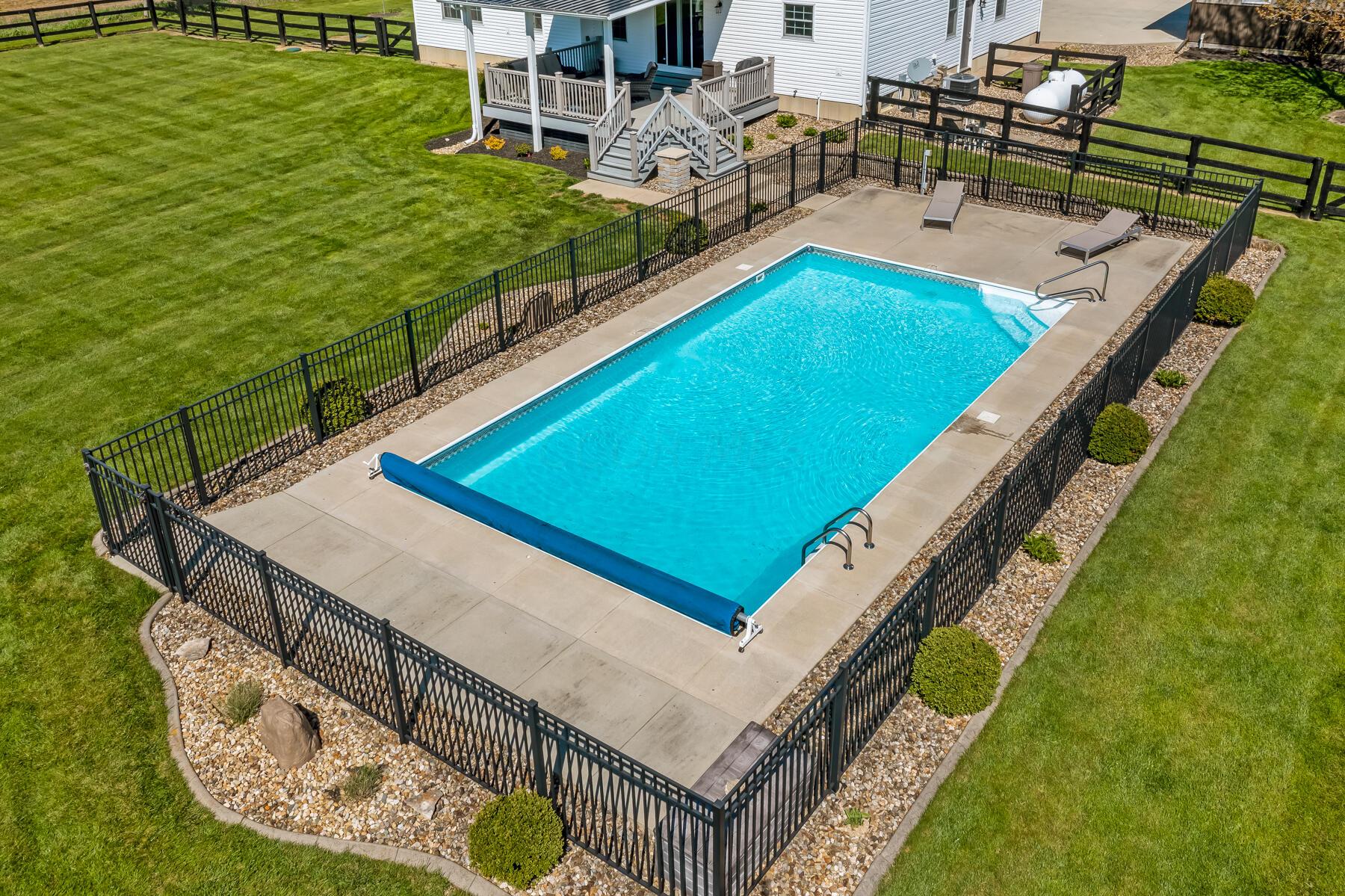 4330 Stover Road Ostrander, OH 43061 - Photo 13 of 66 Aerial Pool