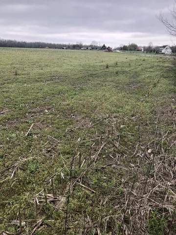 a view of lake with green space