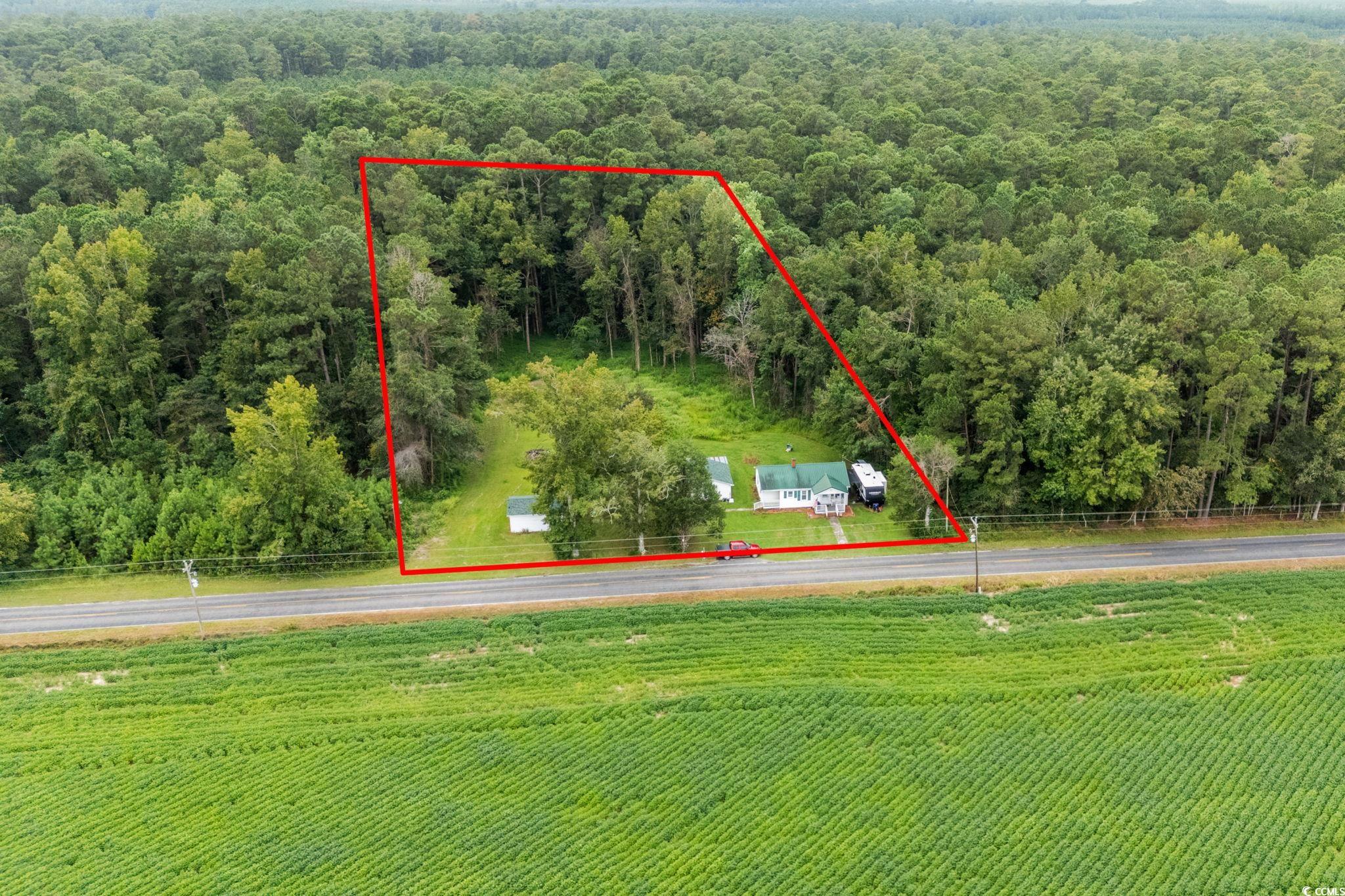 2475 Beverly Road Conway, SC 29527 - Photo 4 of 34 View of property location with property boundaries highlighted