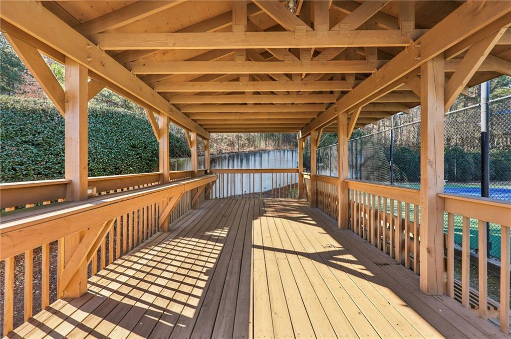 704 Highland Ridge Pointe Lawrenceville, GA 30045 - Photo 35 of 36 a view of balcony with wooden floor