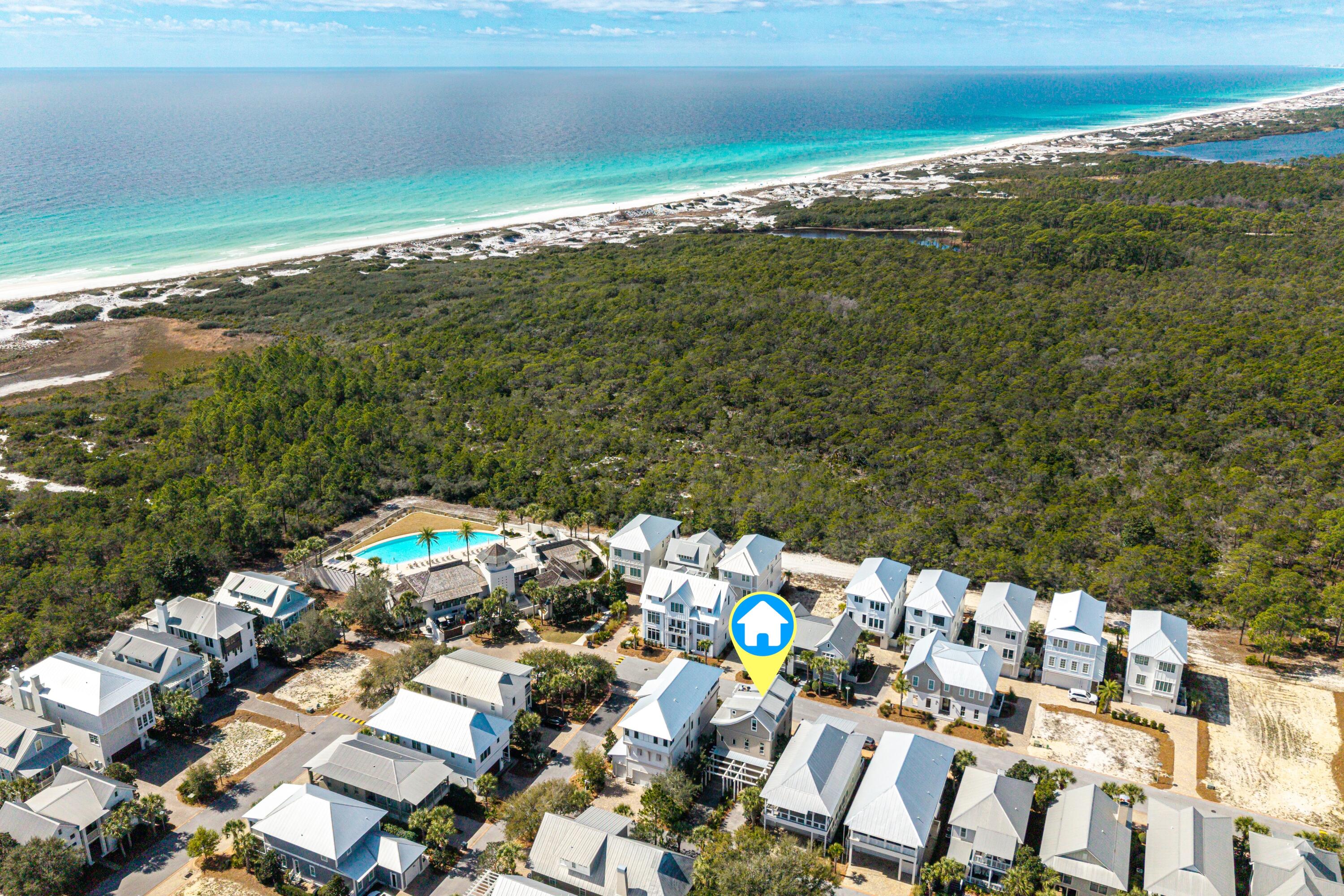 388 Cypress Drive Santa Rosa Beach, FL 32459 - Photo 37 of 65 388 Cypress Drive Drone-12 marked