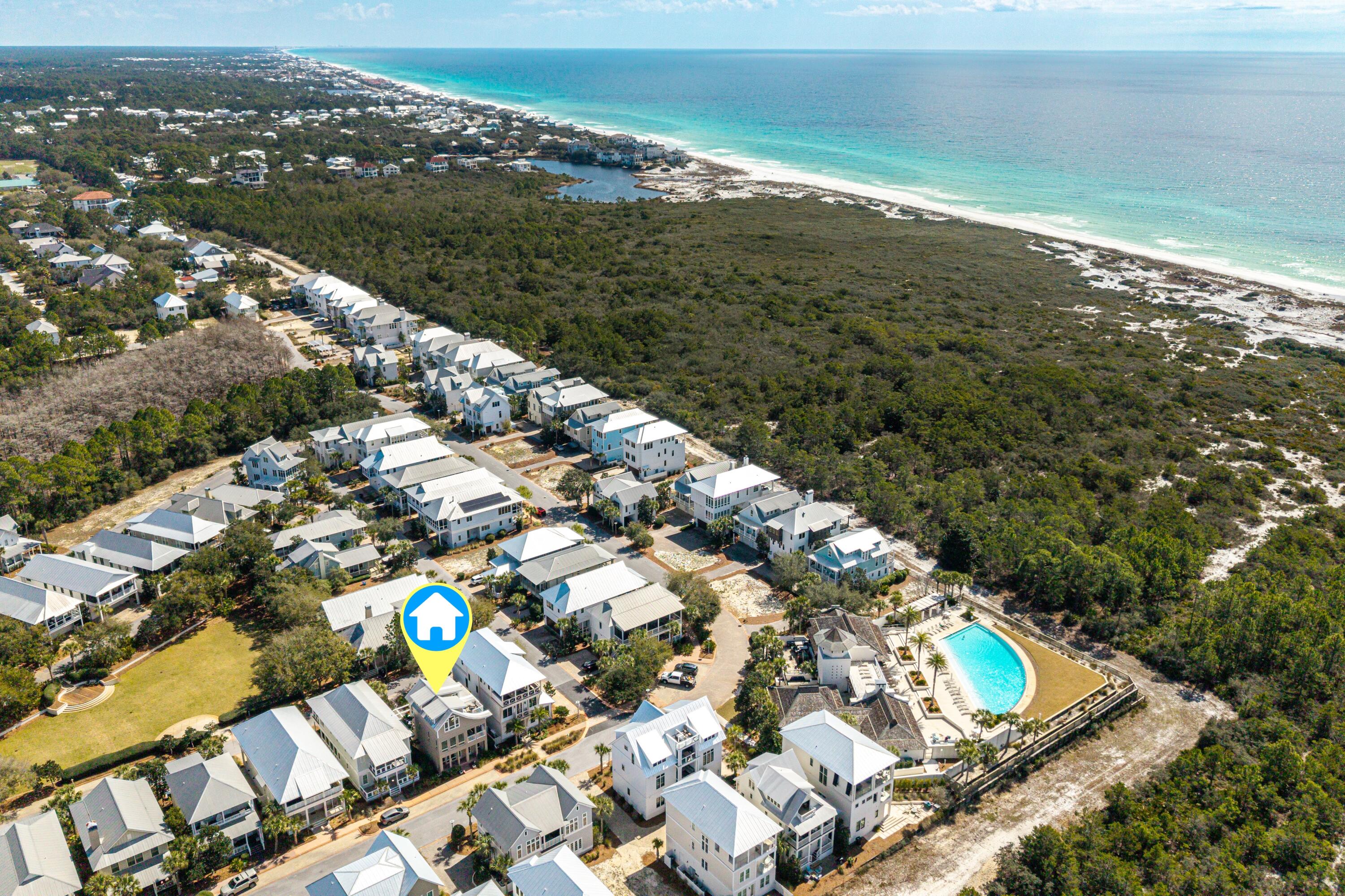 388 Cypress Drive Santa Rosa Beach, FL 32459 - Photo 39 of 65 388 Cypress Drive Drone-14 marked