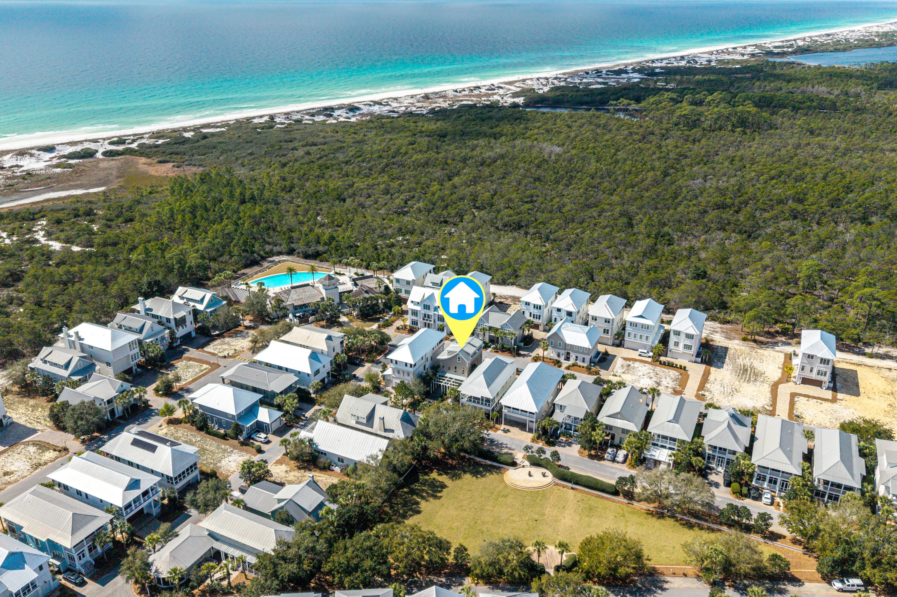 388 Cypress Drive Santa Rosa Beach, FL 32459 - Photo 43 of 65 388 Cypress Drive Drone-30 marked