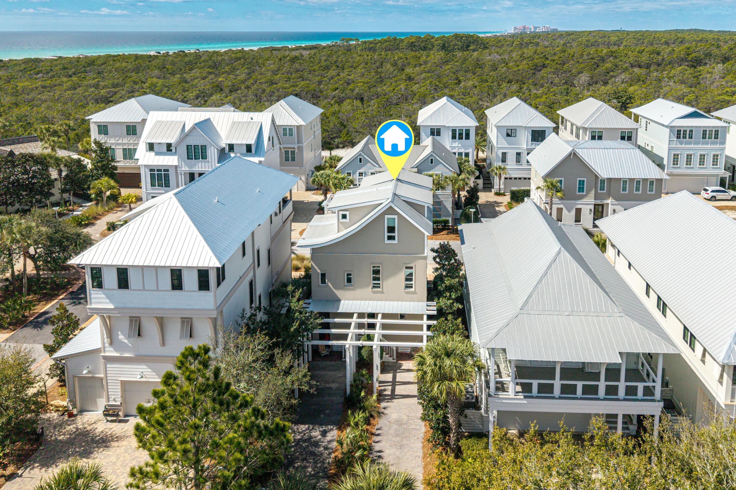 388 Cypress Drive Santa Rosa Beach, FL 32459 - Photo 5 of 65 388 Cypress Drive Drone-10 marked