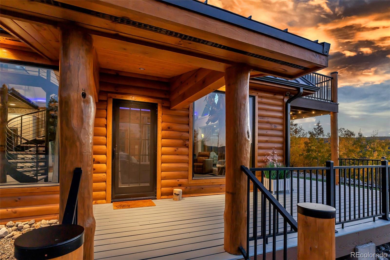 1023 Mexican Ridge Circle Como, CO 80432 - Photo 12 of 50 a view of a balcony
