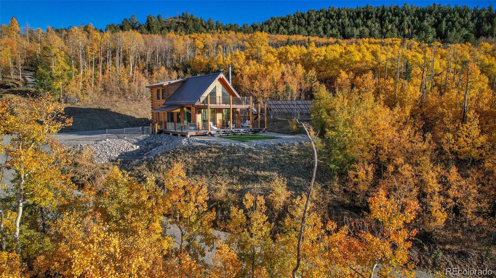 1023 Mexican Ridge Circle Como, CO 80432 - Photo 13 of 50 a view of a house with a yard