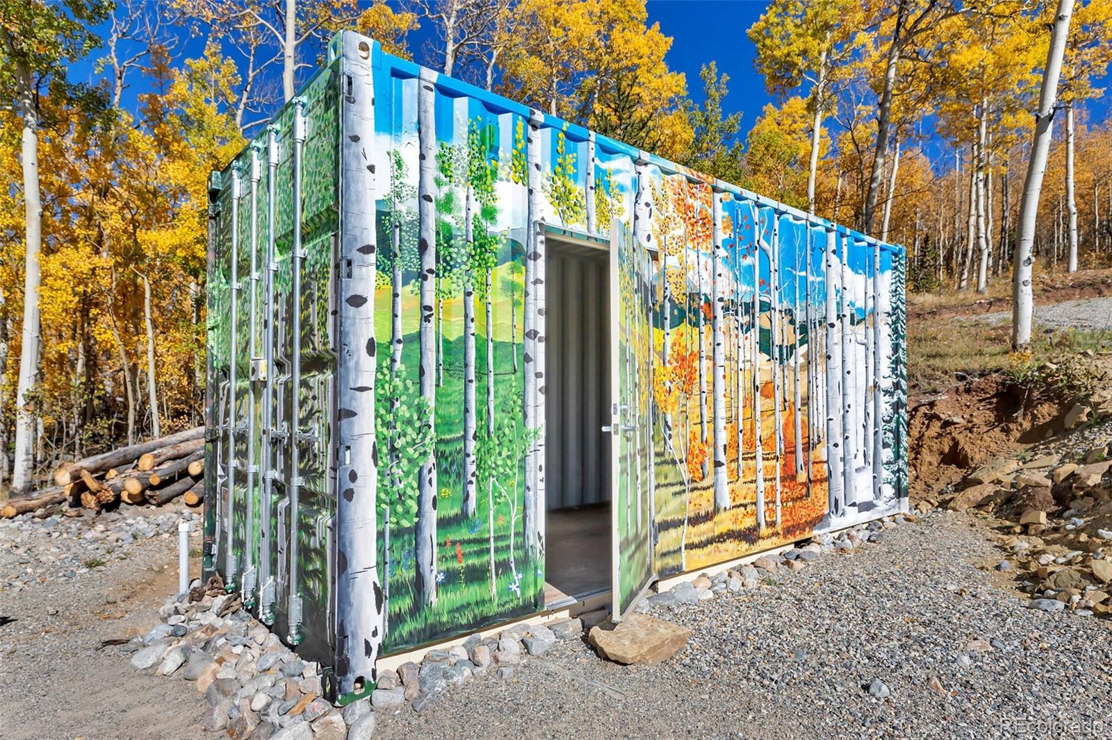 1023 Mexican Ridge Circle Como, CO 80432 - Photo 47 of 50 a view of a garden with an outdoor space