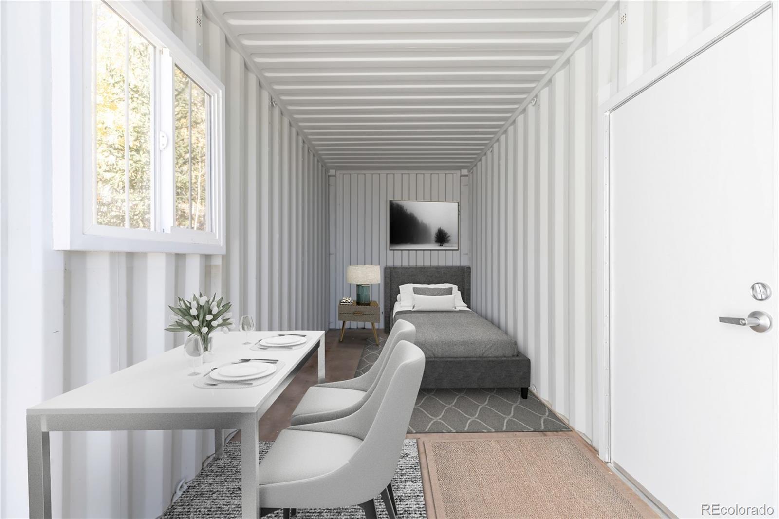 1023 Mexican Ridge Circle Como, CO 80432 - Photo 48 of 50 a en suite bathroom with a sink and a mirror