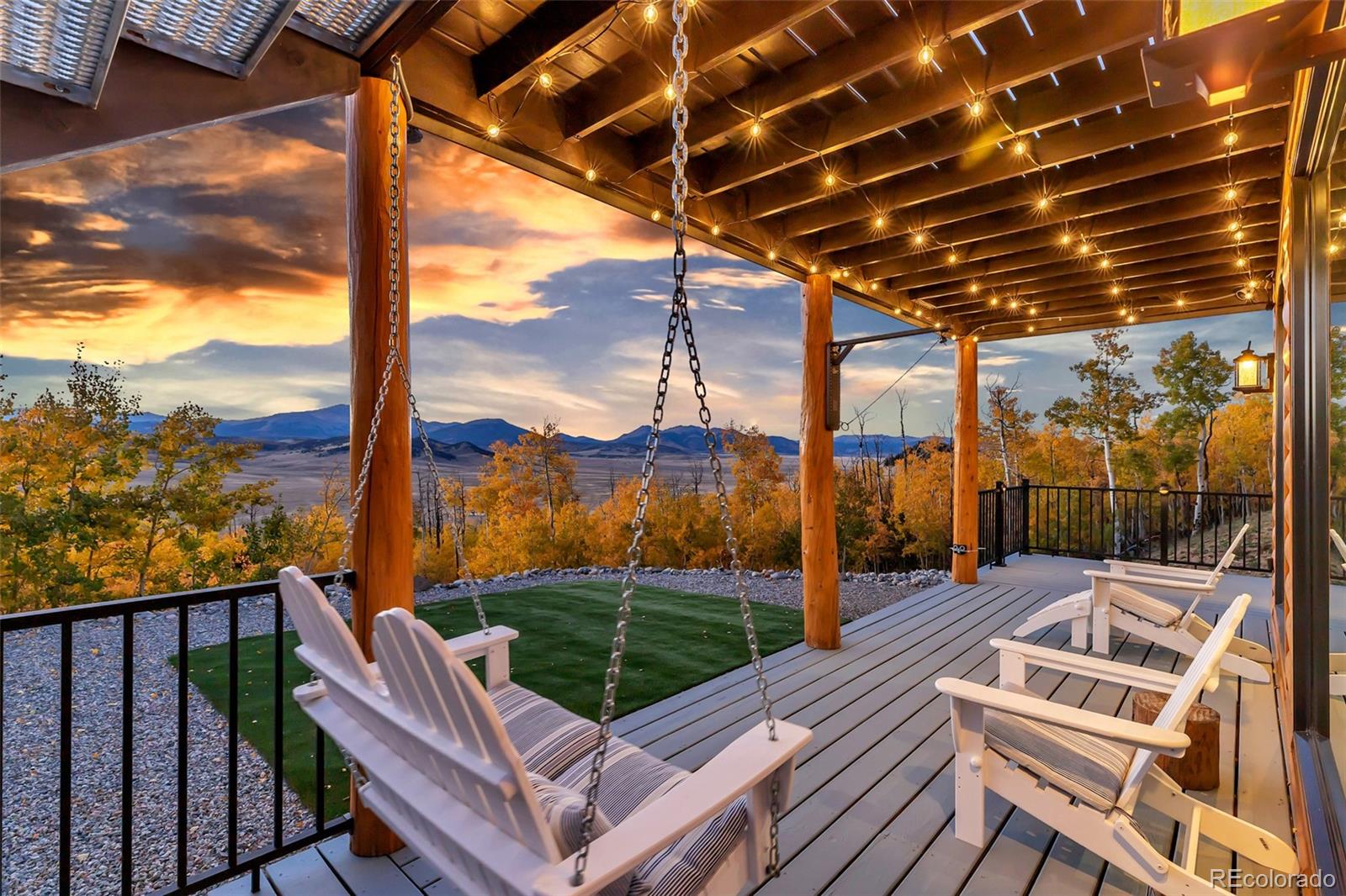 1023 Mexican Ridge Circle Como, CO 80432 - Photo 10 of 50 a view of a balcony with yard
