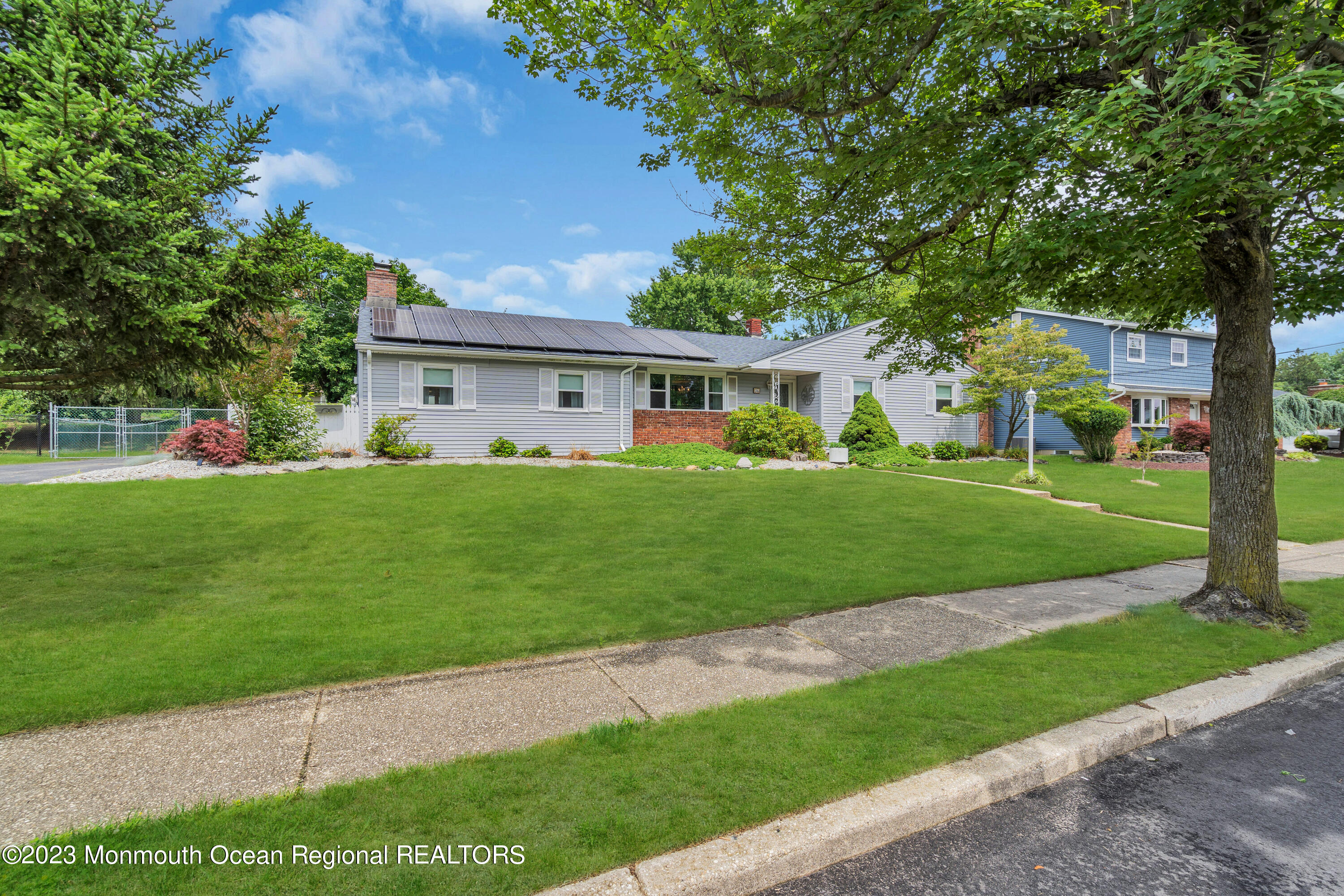36 Westbrook Road Howell, NJ 07731 - Photo 47 of 49 a house view with a garden space