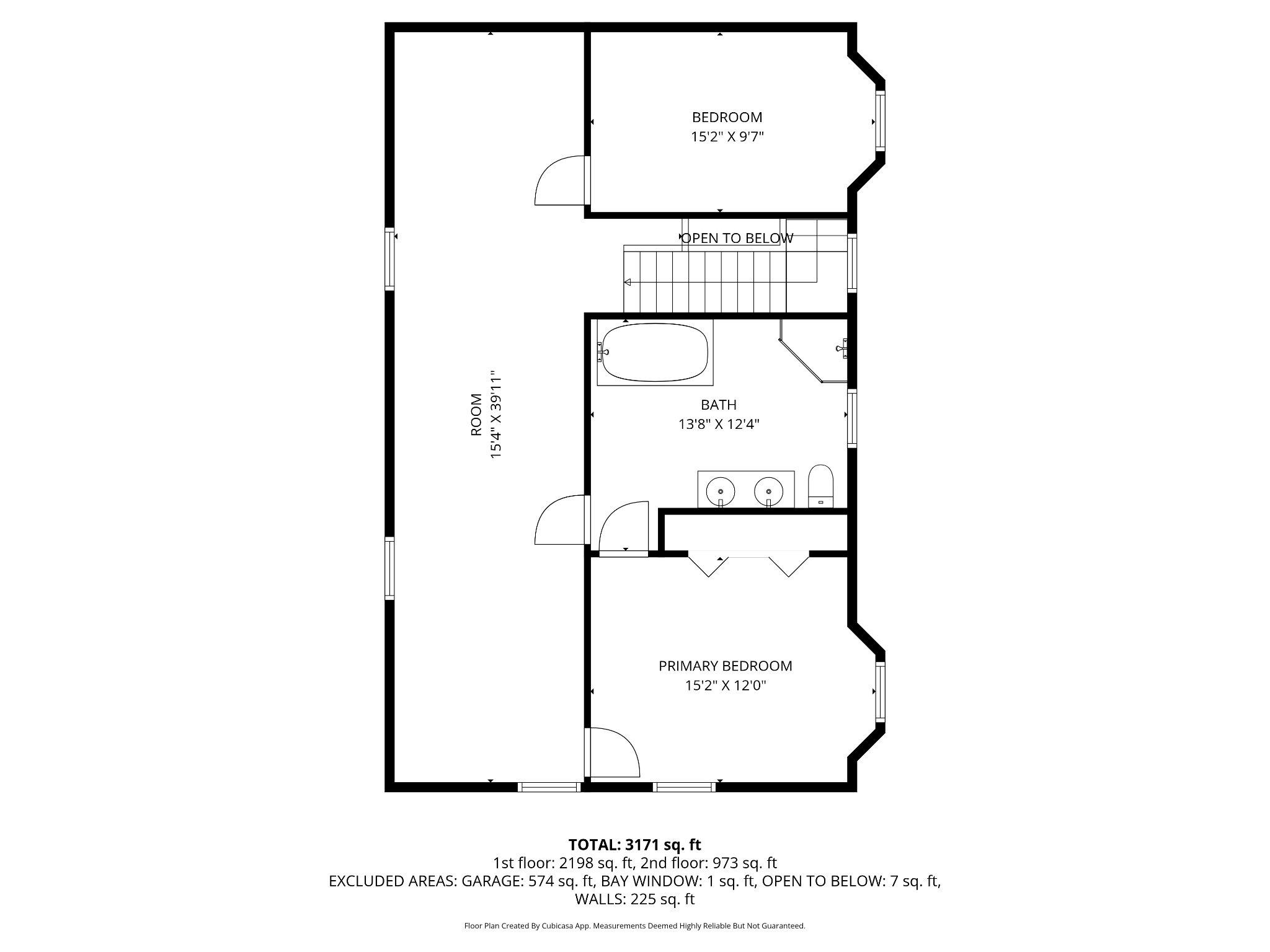 4020 Eastern Neck Road Rock Hall, MD 21661 - Photo 26 of 26 Second level floorplan