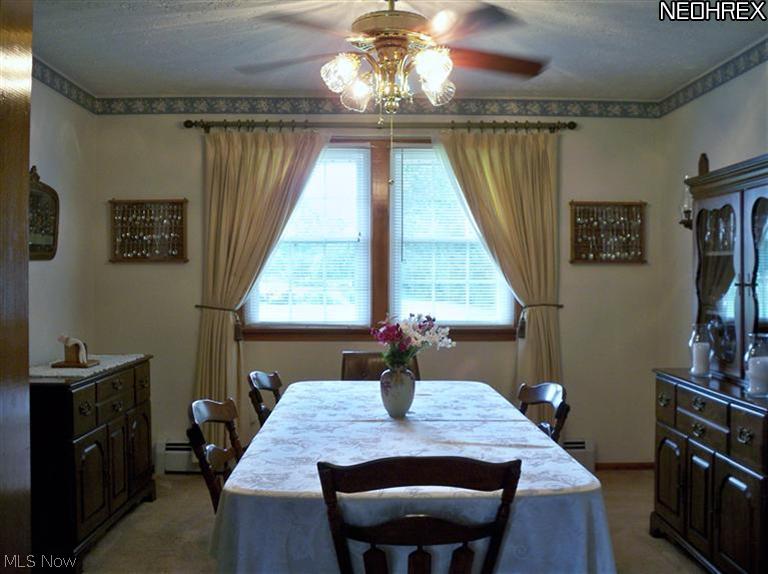 2006 Frost Road Streetsboro, OH 44241 - Photo 5 of 25 Formal Dining Room with Ceiling Fan open to the Living Room and Kitchen