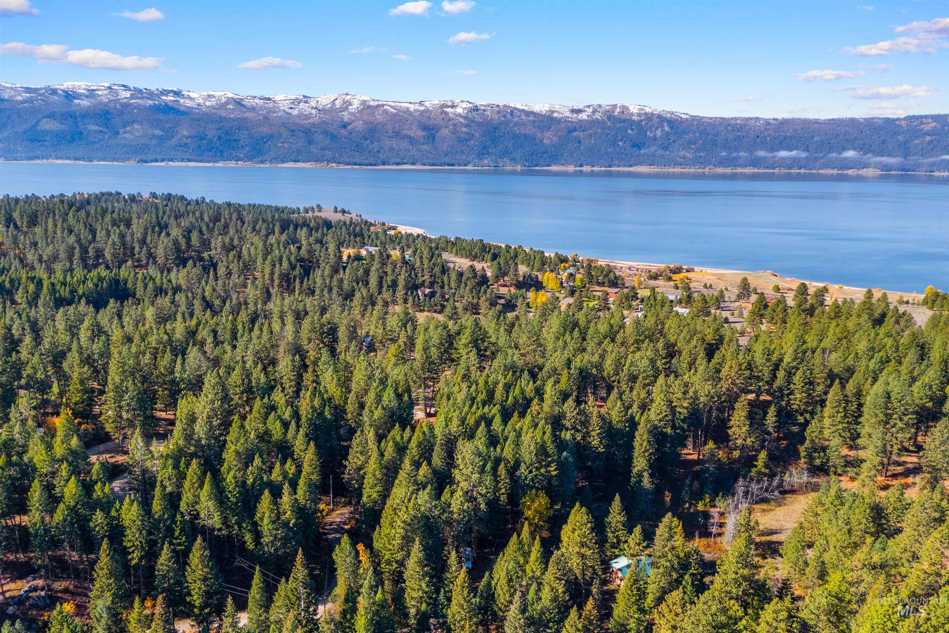 5 Bell Flower Cascade, ID 83611 - Photo 13 of 13 Bird's eye view of a water and mountain view and a heavily wooded area