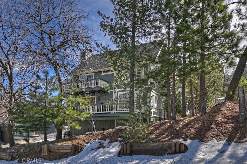 28223 North Bay Road Lake Arrowhead, CA 92352 - Photo 38 of 39 a view of a house with a yard