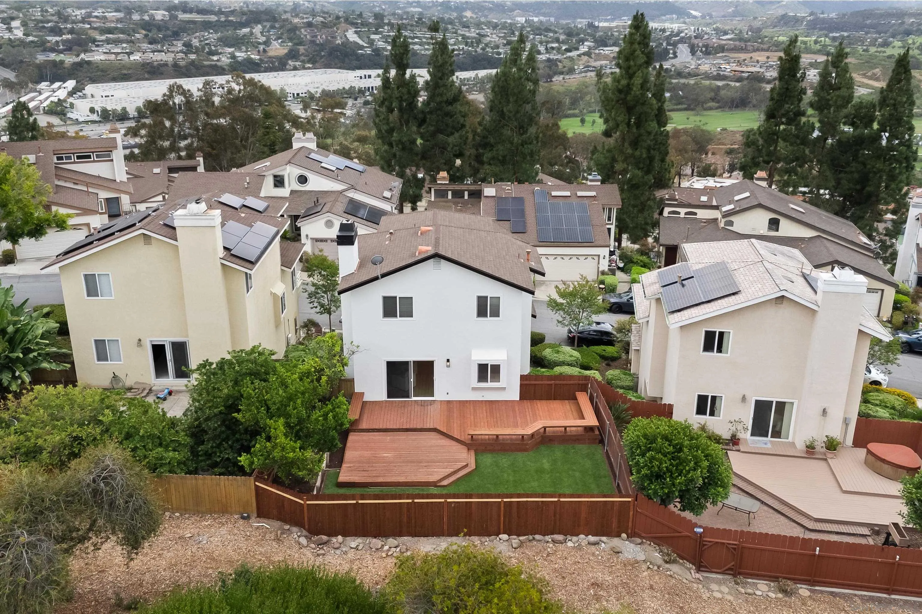 11478 Madera Rosa Way San Diego, CA 92124 - Photo 47 of 54 an aerial view of a house